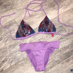 💖 sparkly beaded bikini 💖